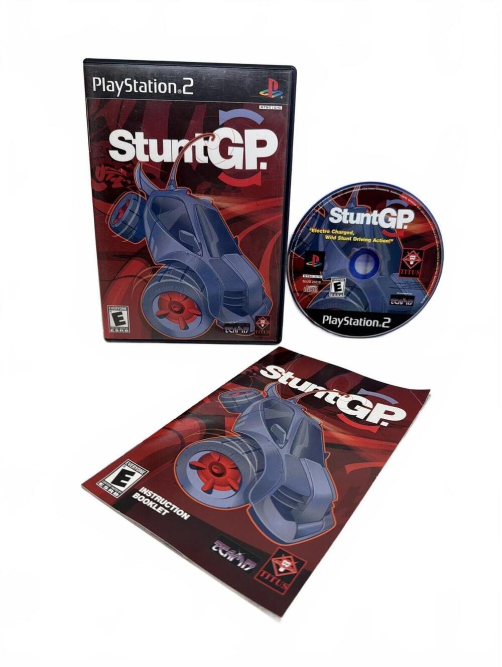 Stunt GP (PlayStation 2 PS2) Complete CIB RC Radio Control Car Racing Game Retro